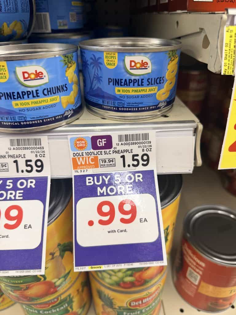 dole pineapple kroger shelf image (4)