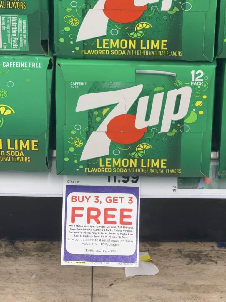 dr pepper and pepsi kroger shelf image (1)