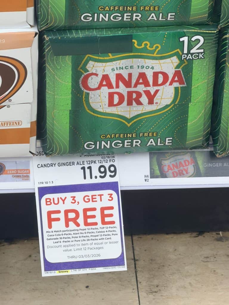 dr pepper and pepsi kroger shelf image (1)