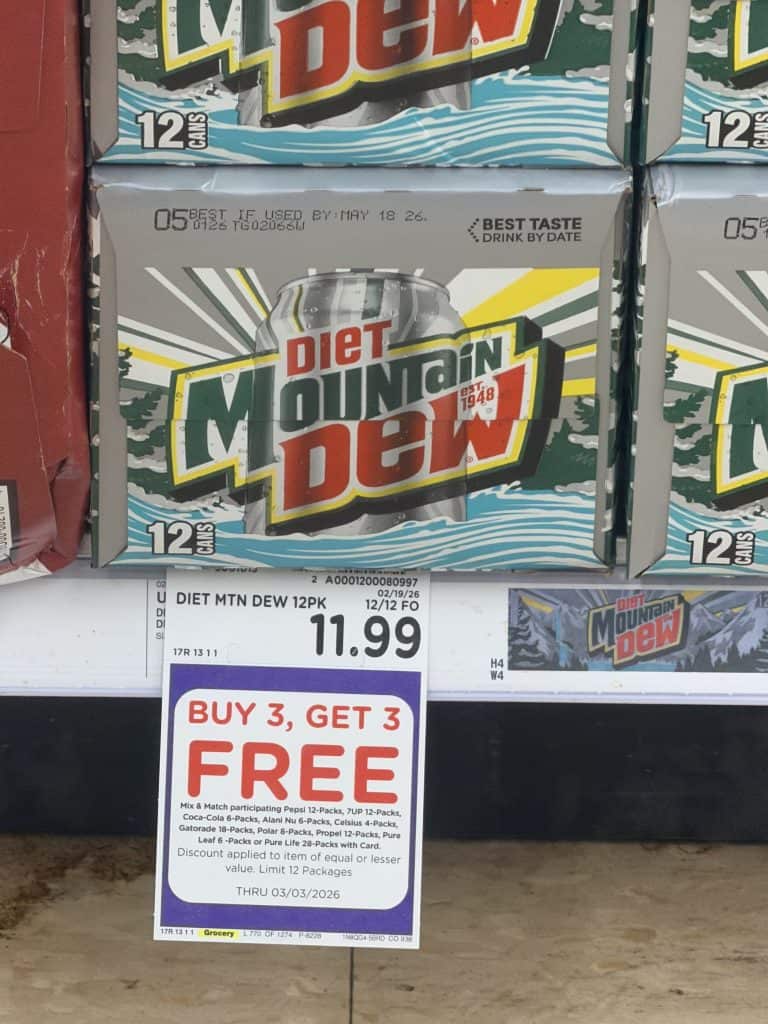 dr pepper and pepsi kroger shelf image (1)