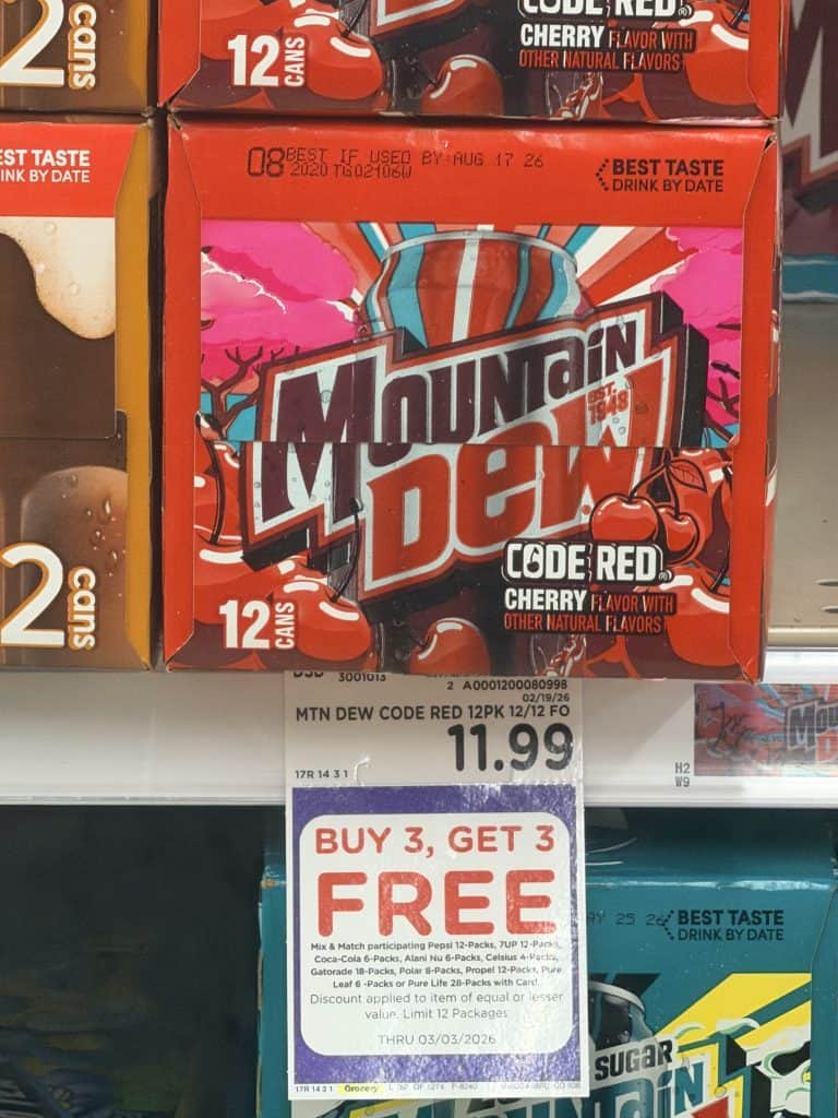 dr pepper and pepsi kroger shelf image (1)