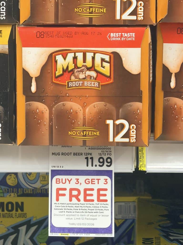 dr pepper and pepsi kroger shelf image (1)