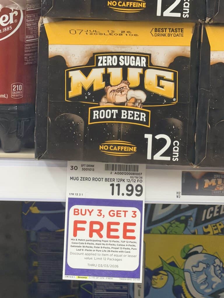 dr pepper and pepsi kroger shelf image (1)