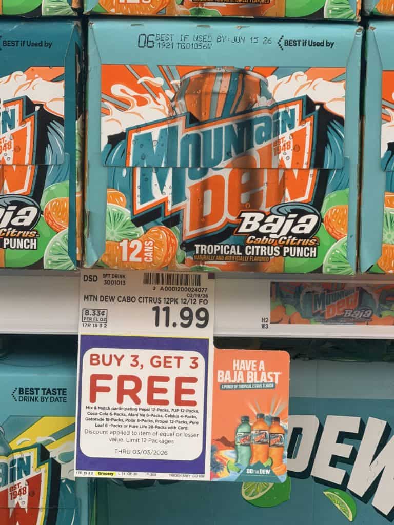 dr pepper and pepsi kroger shelf image (1)