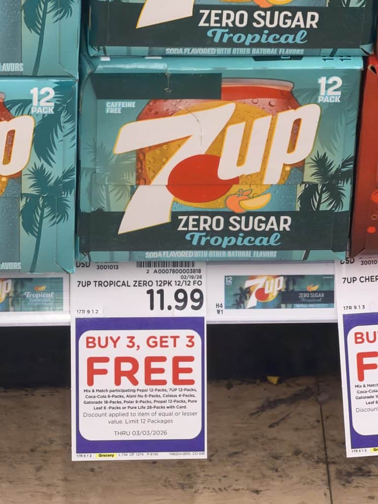 dr pepper and pepsi kroger shelf image (1)