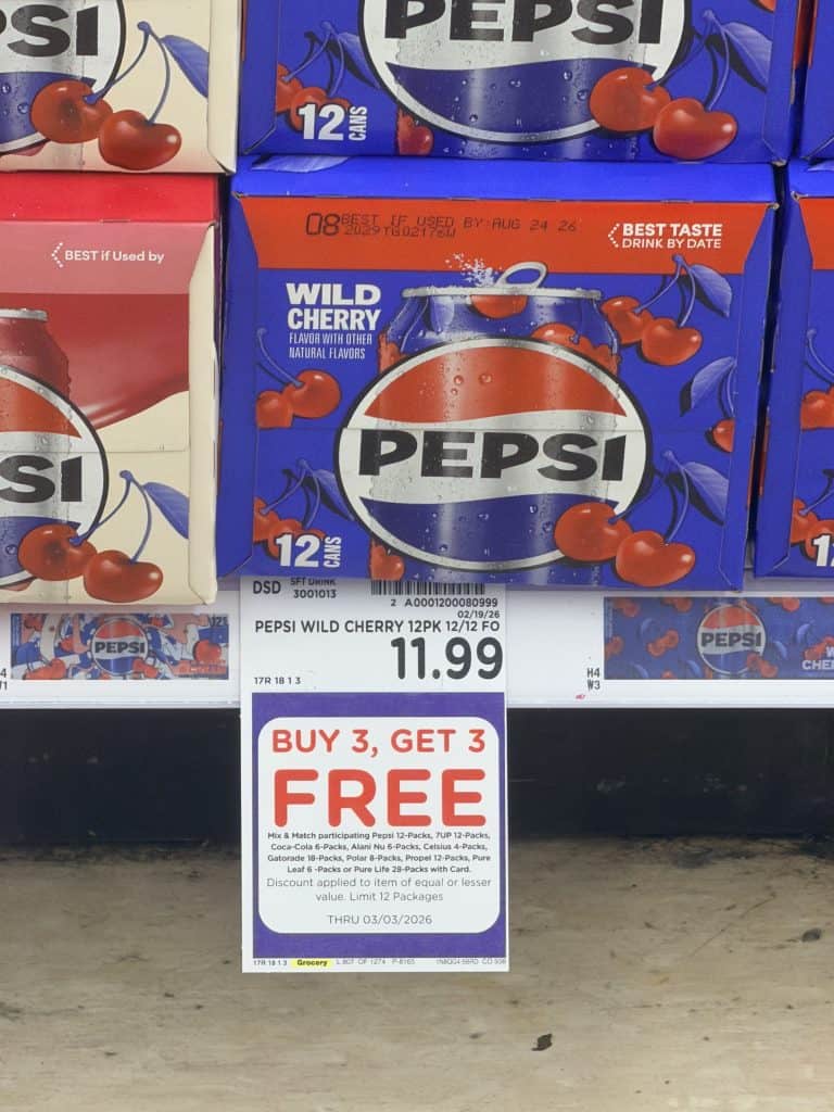 dr pepper and pepsi kroger shelf image (1)