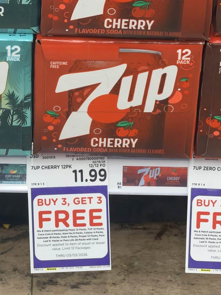 dr pepper and pepsi kroger shelf image (1)