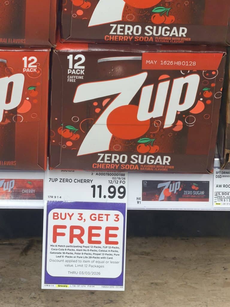 dr pepper and pepsi kroger shelf image (1)