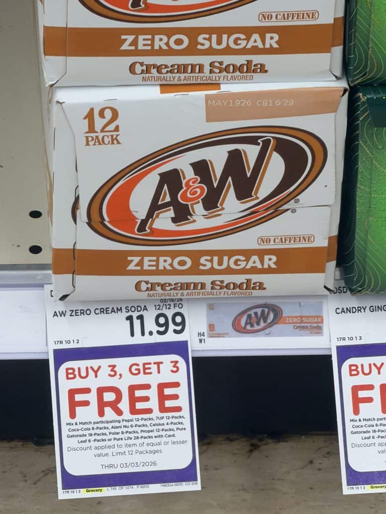 dr pepper and pepsi kroger shelf image (1)
