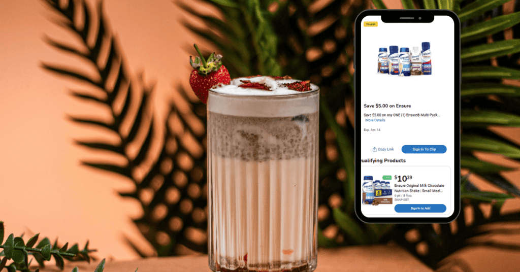 ensure shakes kroger digital coupon
