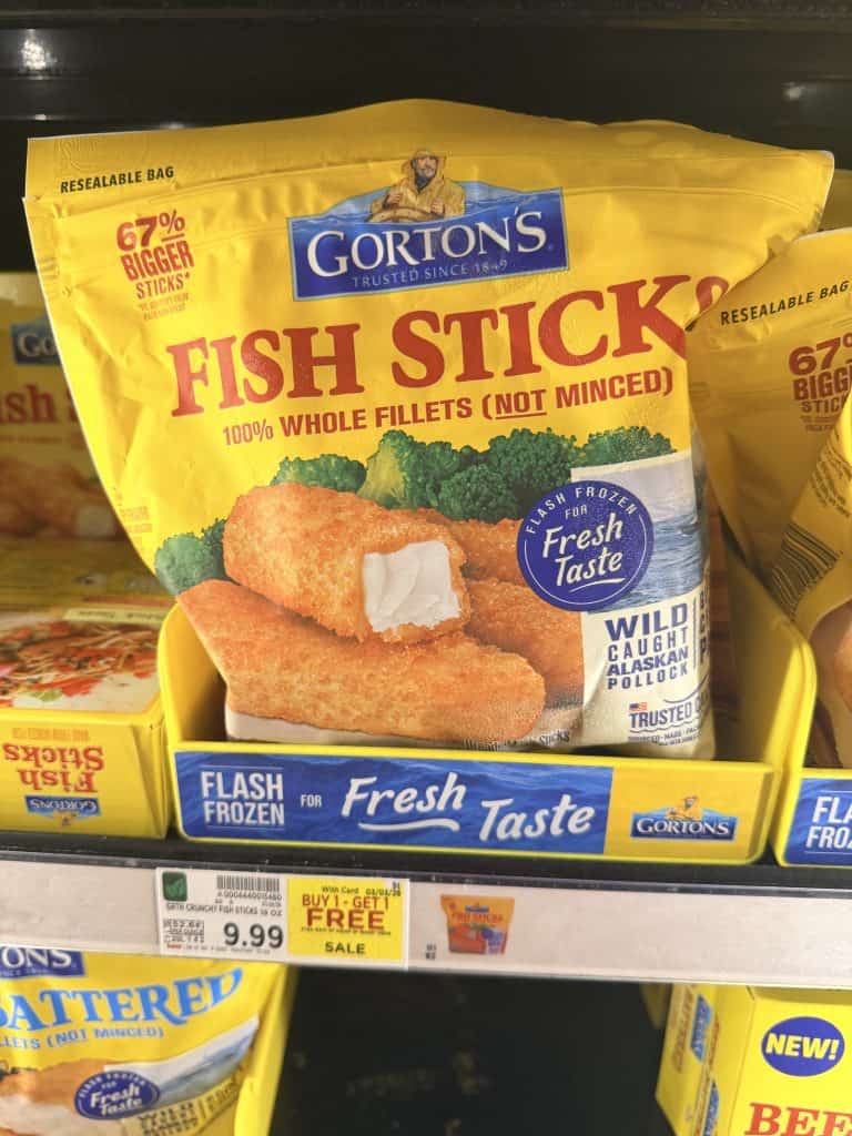 gorton's seafood kroger shelf image (1)