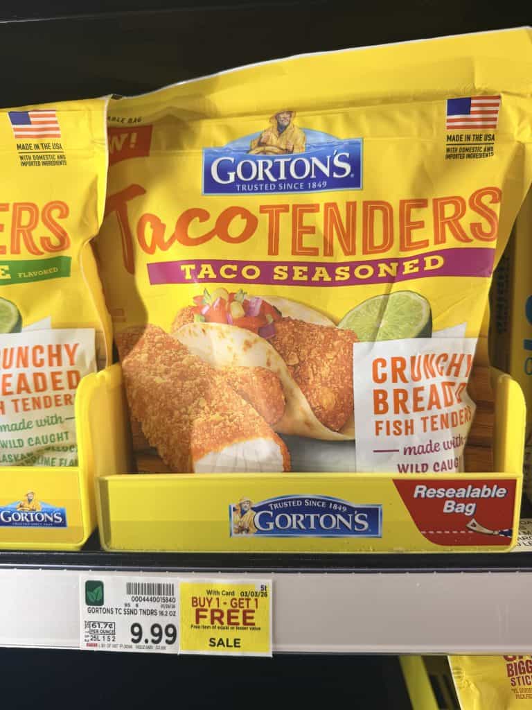 gorton's seafood kroger shelf image (1)