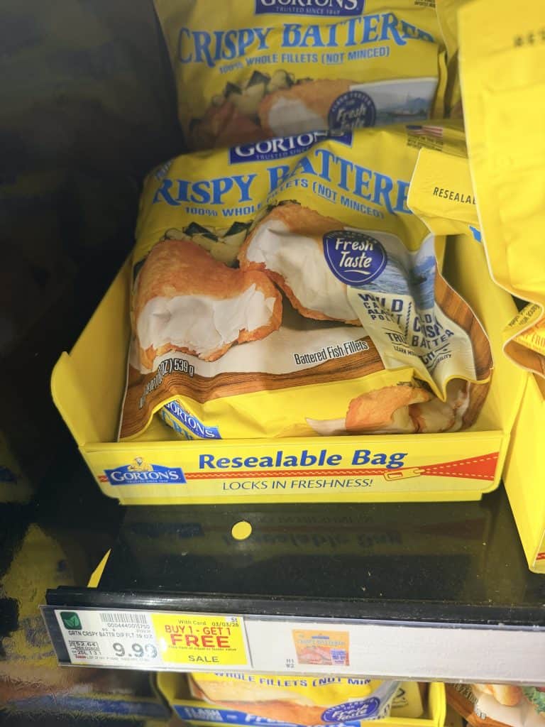 gorton's seafood kroger shelf image (1)
