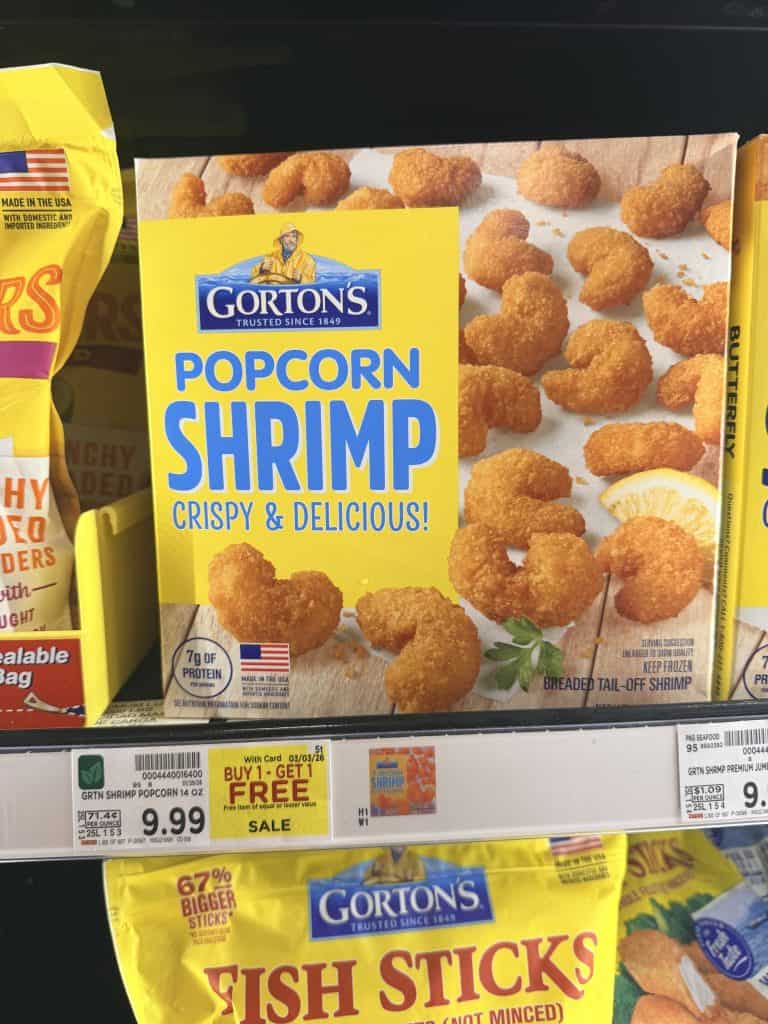 gorton's seafood kroger shelf image (1)