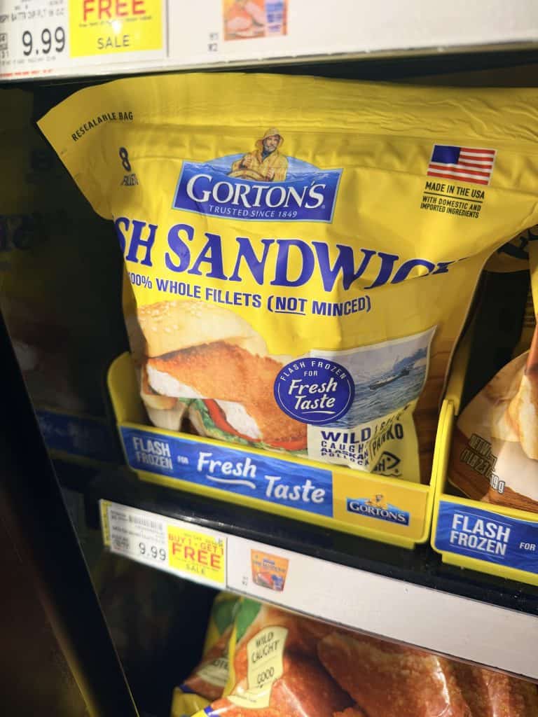 gorton's seafood kroger shelf image (1)