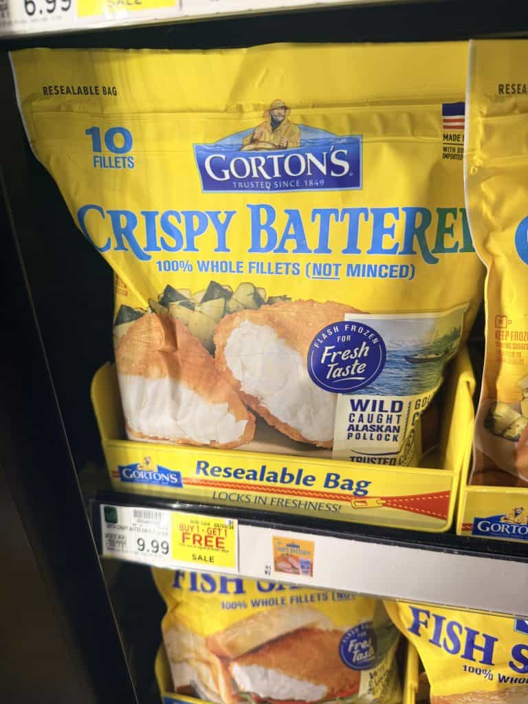 gorton's seafood kroger shelf image (1)