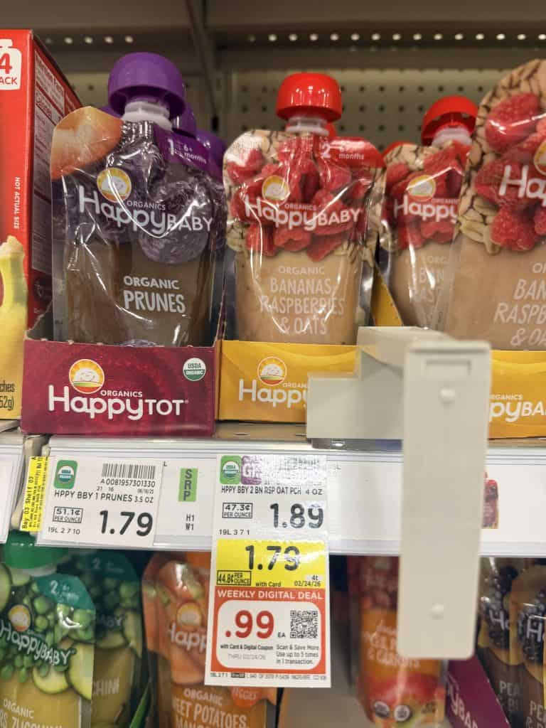 happy baby and tot pouches kroger shelf image (1)