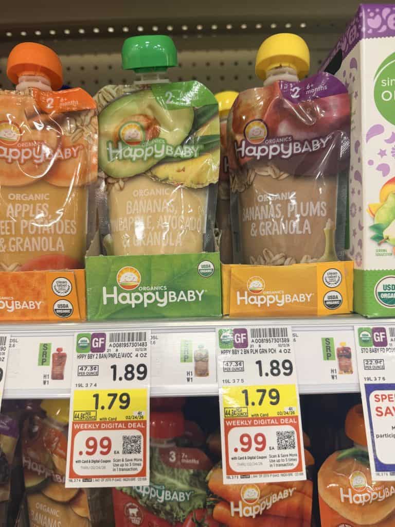 happy baby and tot pouches kroger shelf image (1)