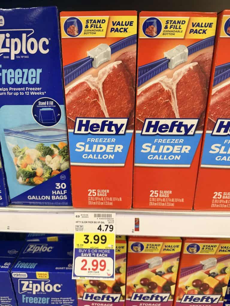hefty slider bags kroger shelf image (1)