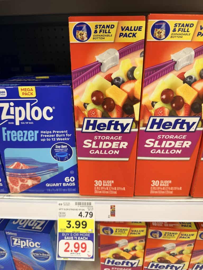 hefty slider bags kroger shelf image (1)