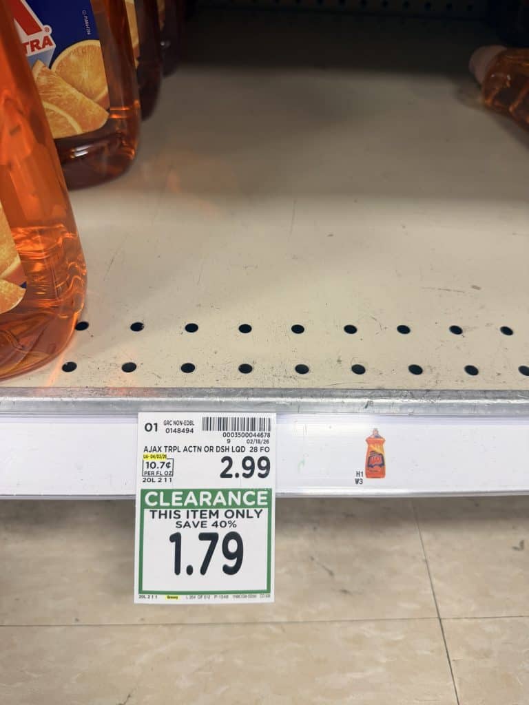 household closeouts kroger shelf image (71)