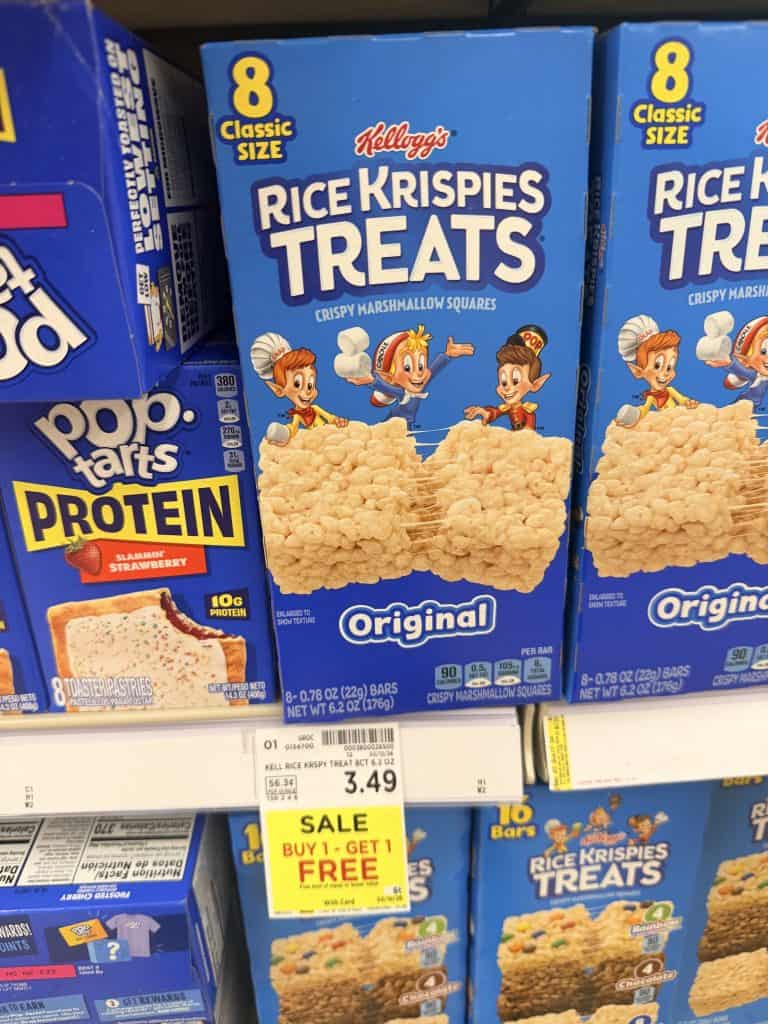 kellogg's rice krispies treats kroger shelf image (1)