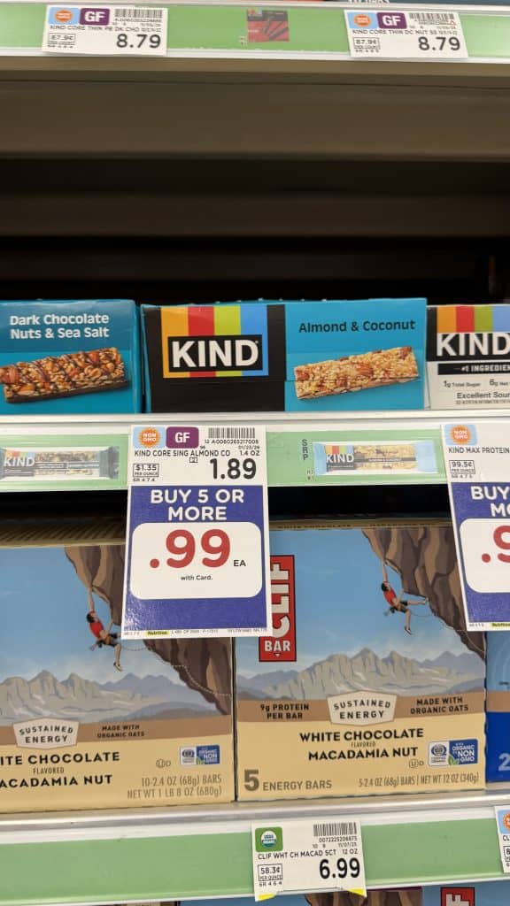 kind bars kroger shelf image (2)