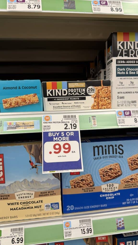 kind bars kroger shelf image (2)