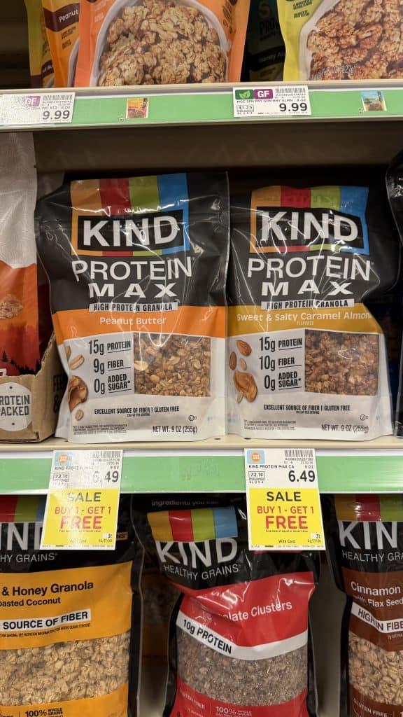 kind granola kroger shelf image (2)