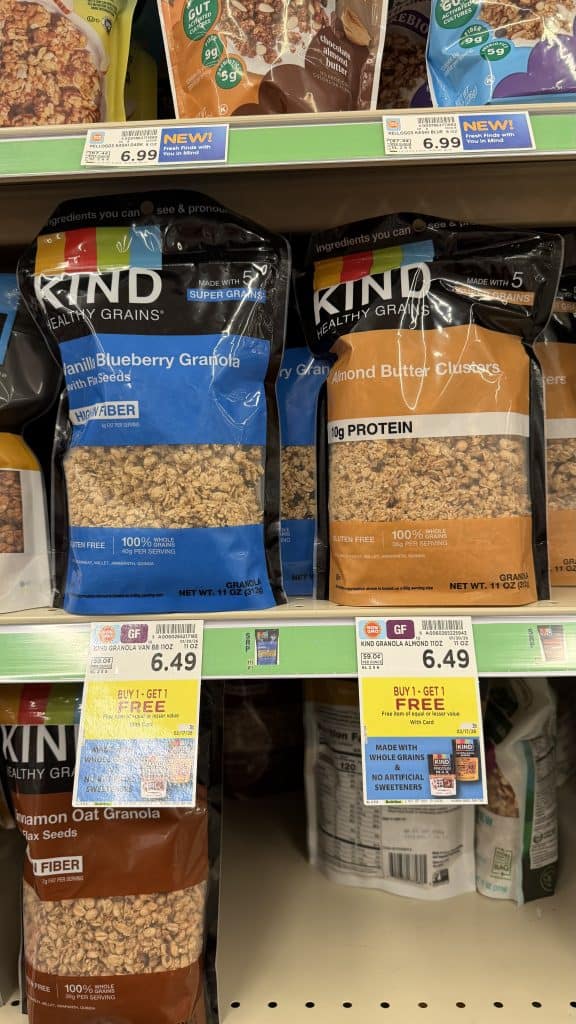 kind granola kroger shelf image (2)