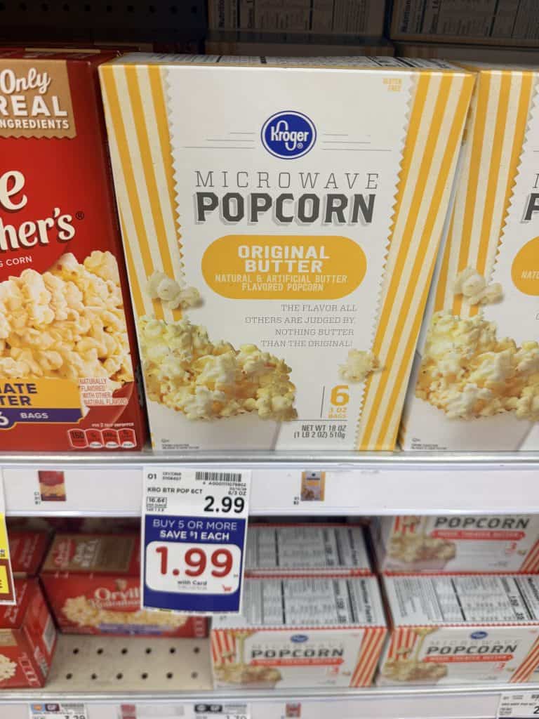 kroger microwave popcorn shelf image (3)