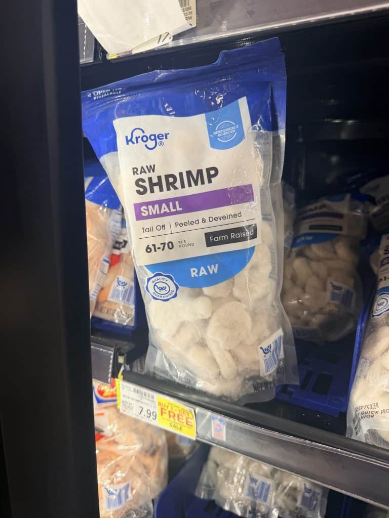 kroger raw shrimp shelf image (2)