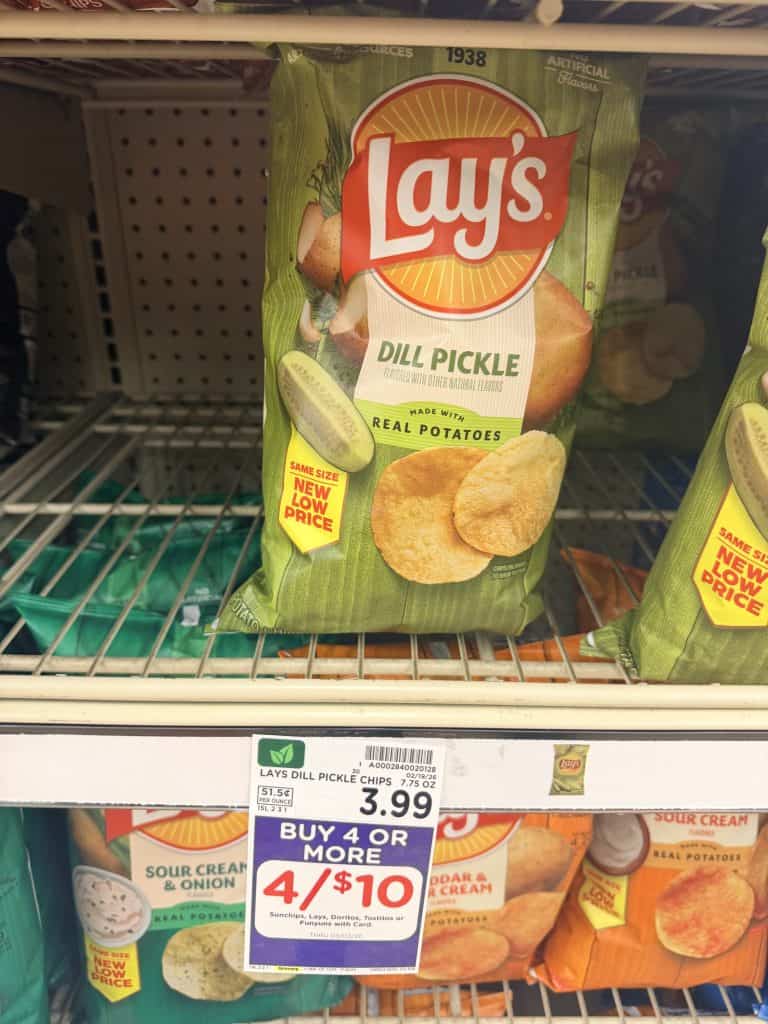 lay's, sunchips and doritos kroger shelf image (8)