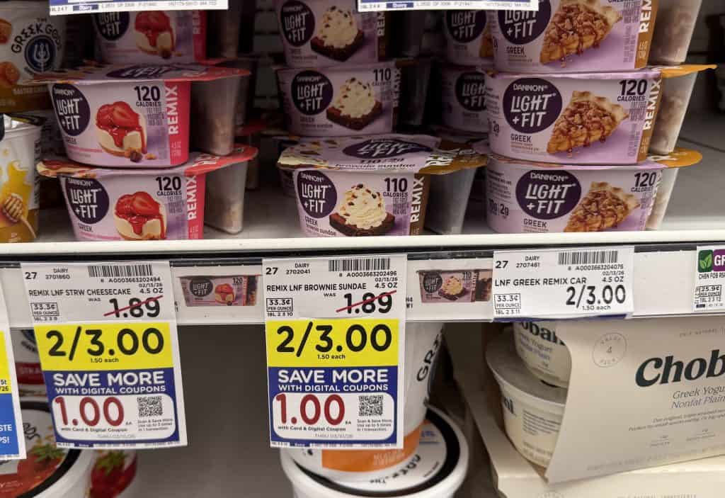 light and fit remix kroger shelf image