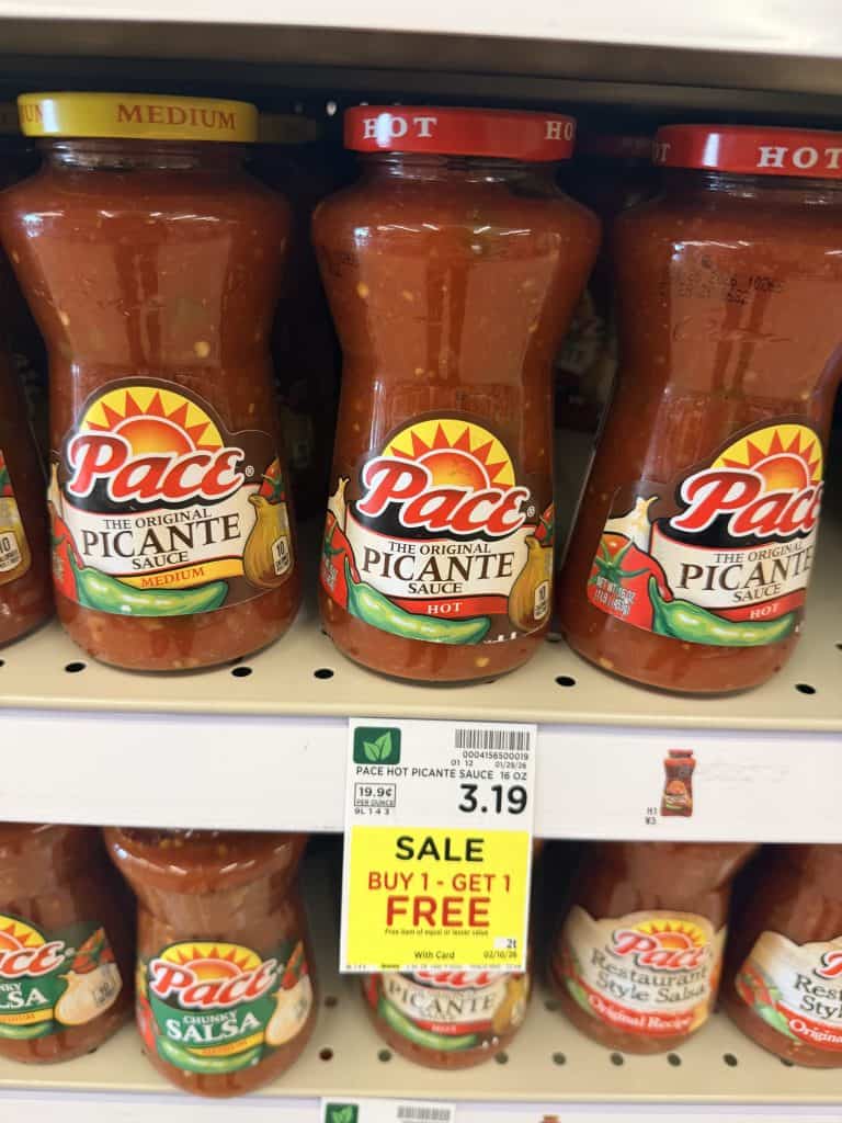 pace salsa and picante kroger shelf image (1)
