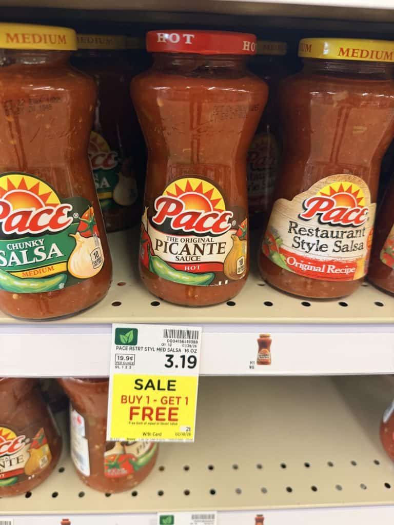 pace salsa and picante kroger shelf image (1)