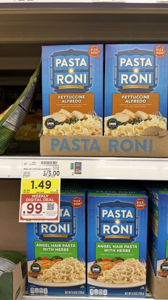 pasta roni kroger shelf image (1)
