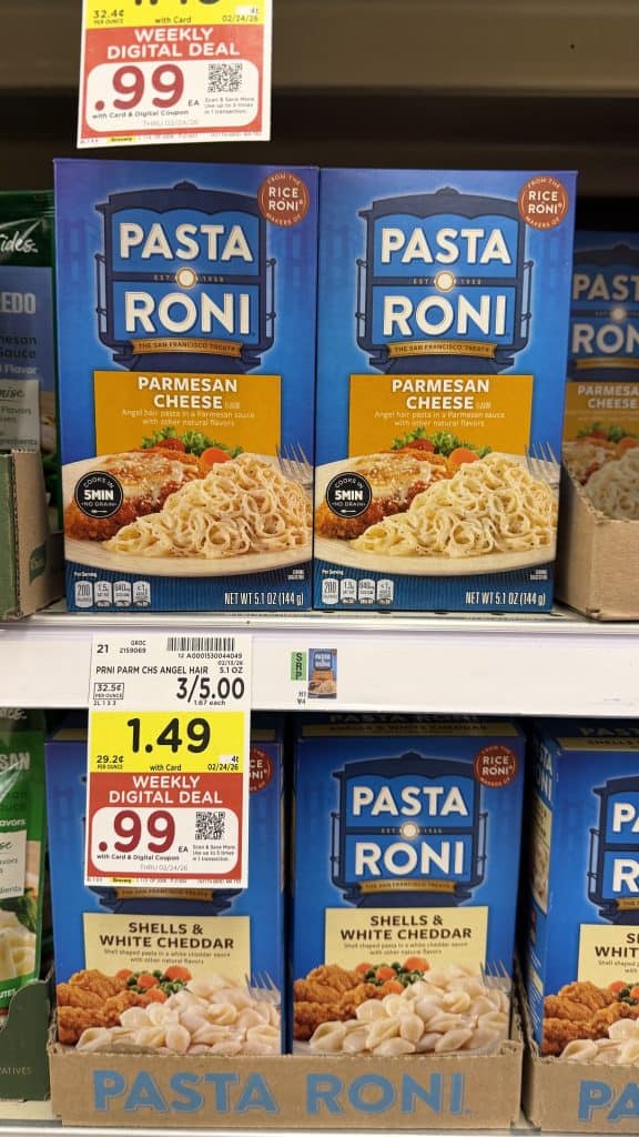 pasta roni kroger shelf image (1)