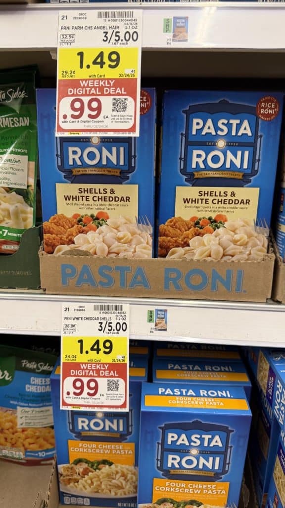 pasta roni kroger shelf image (1)