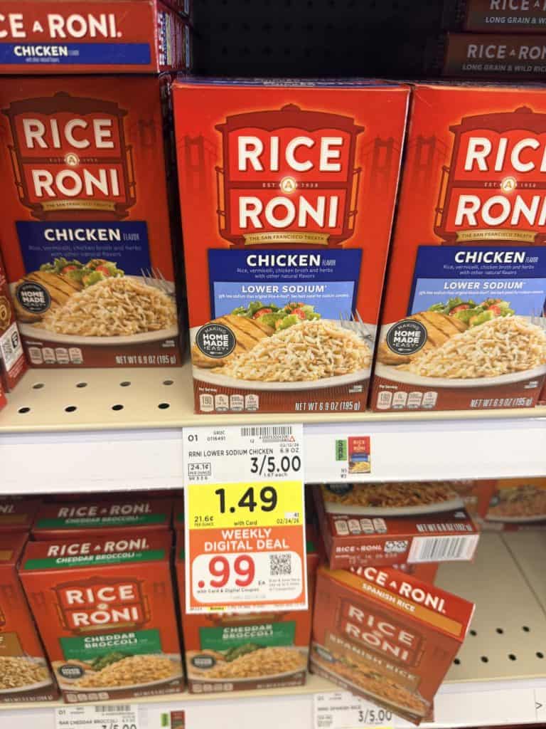 rice a roni kroger shelf image (3)