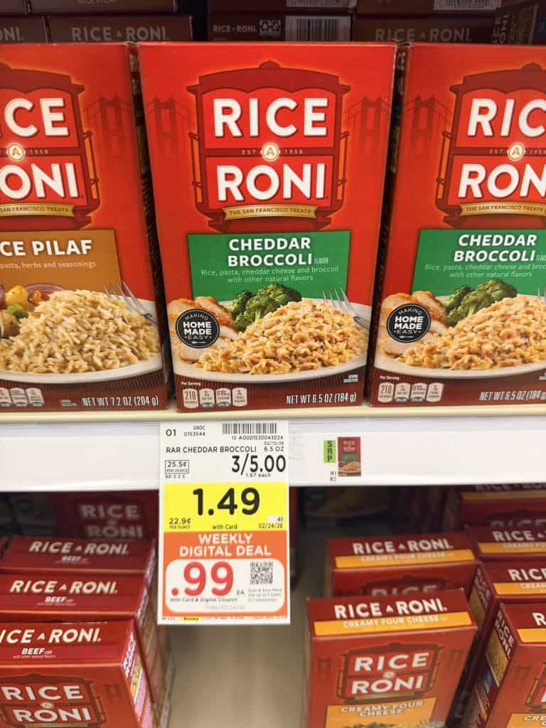 rice a roni kroger shelf image (3)
