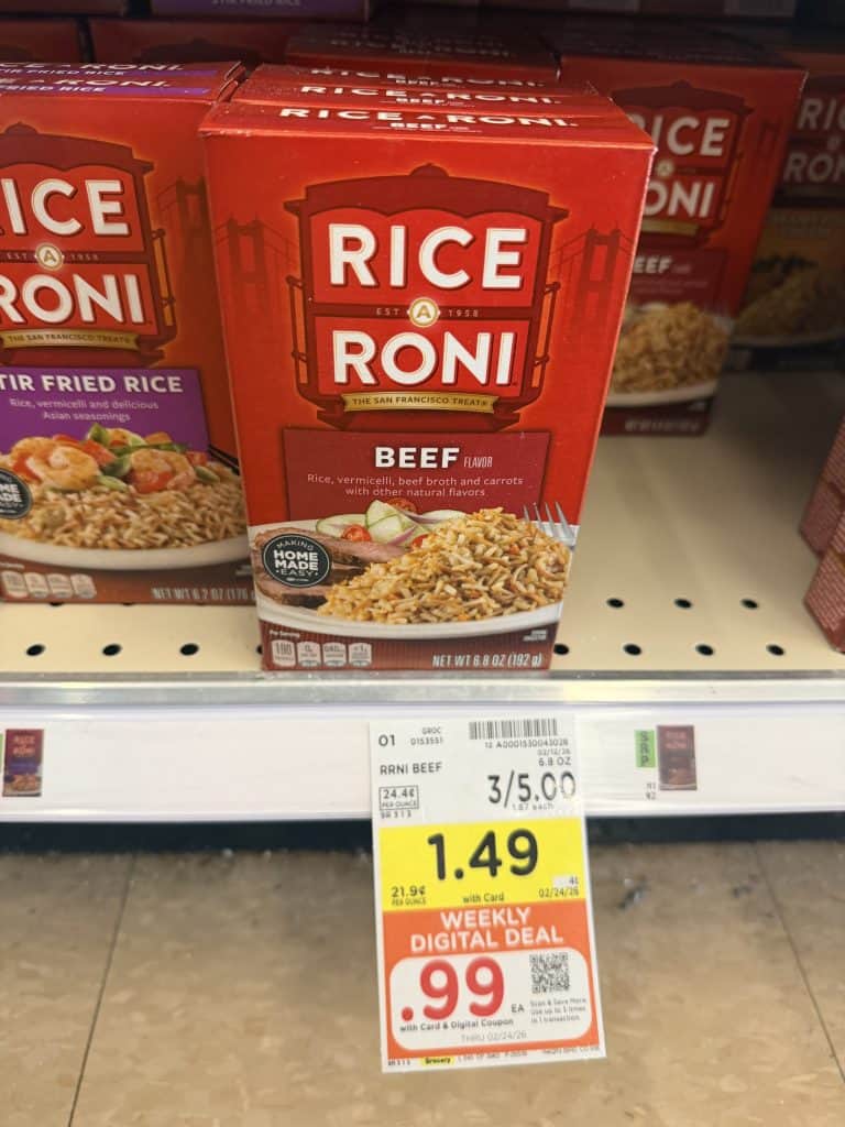 rice a roni kroger shelf image (3)