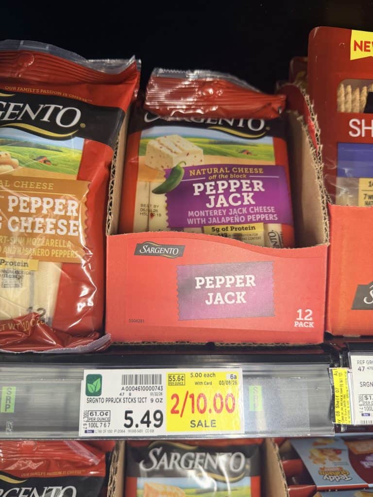 sargento cheese sticks kroger shelf image (1)