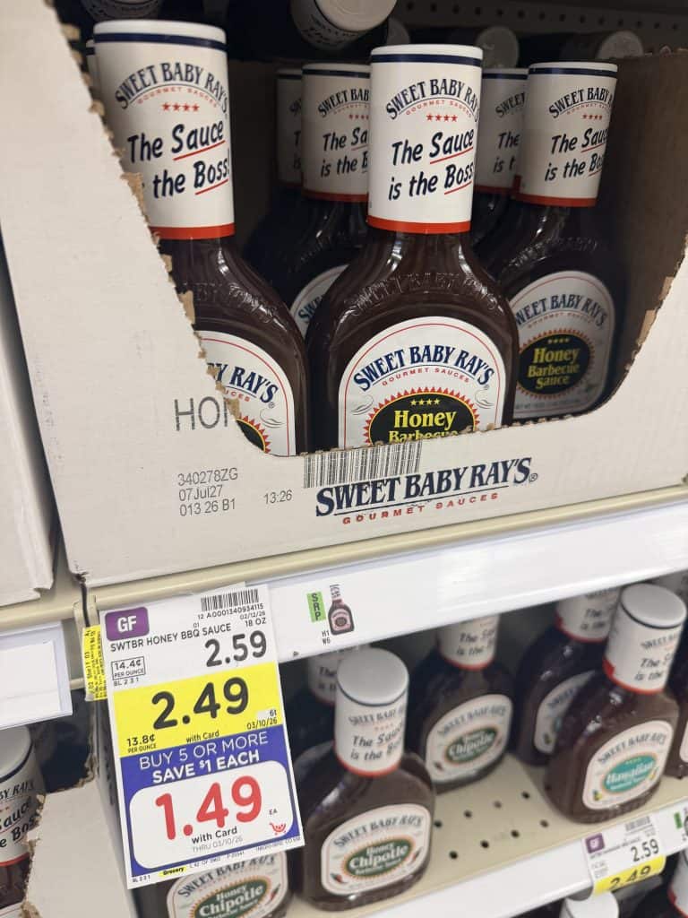 sweet baby ray's kroger shelf image (1)