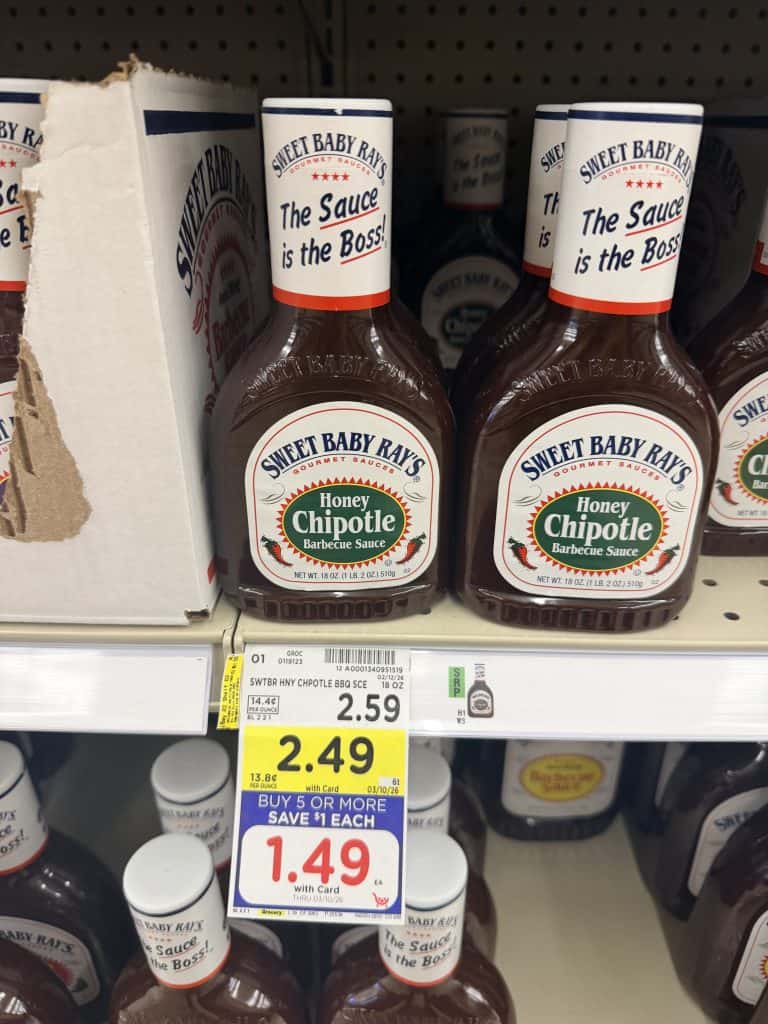 sweet baby ray's kroger shelf image (1)