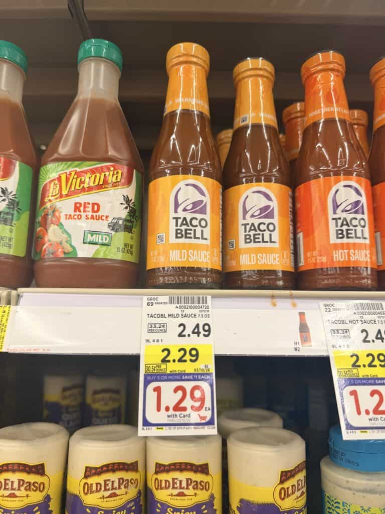 taco bell sauce kroger shelf image (1)