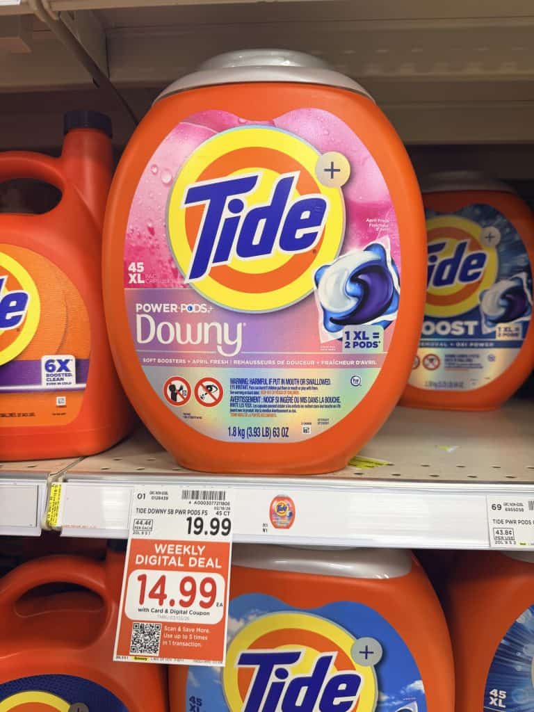 tide laundry kroger shelf image (1)
