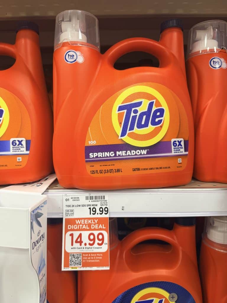 tide laundry kroger shelf image (1)