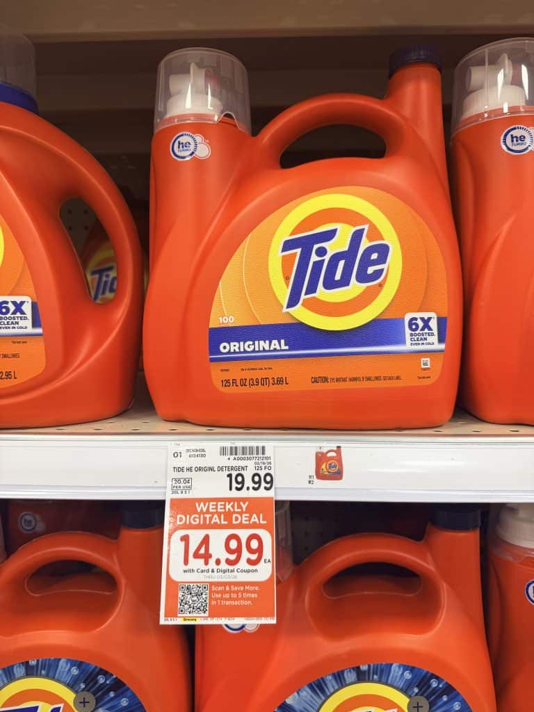 tide laundry kroger shelf image (1)