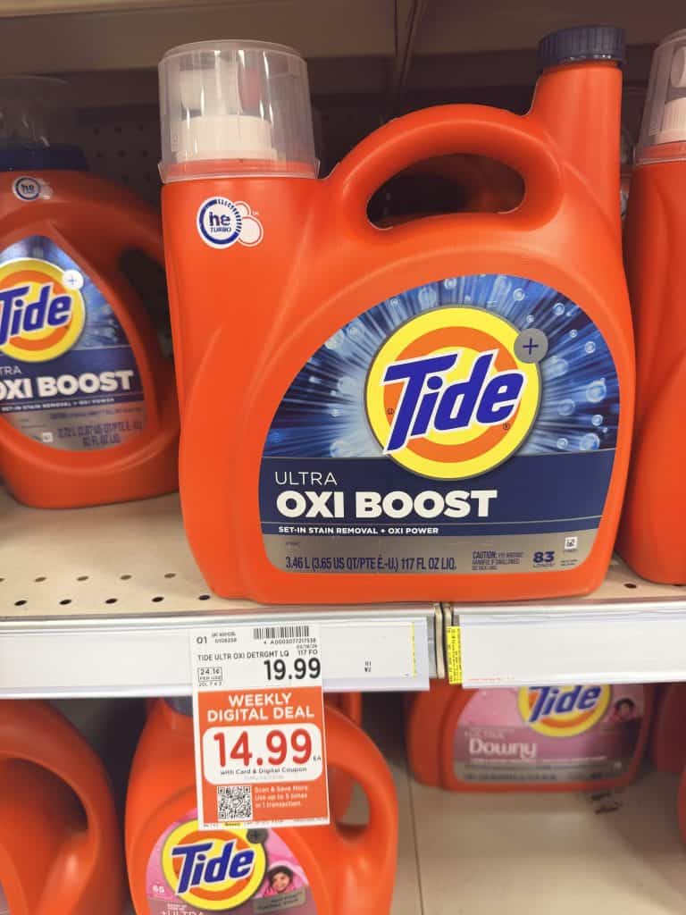 tide laundry kroger shelf image (1)